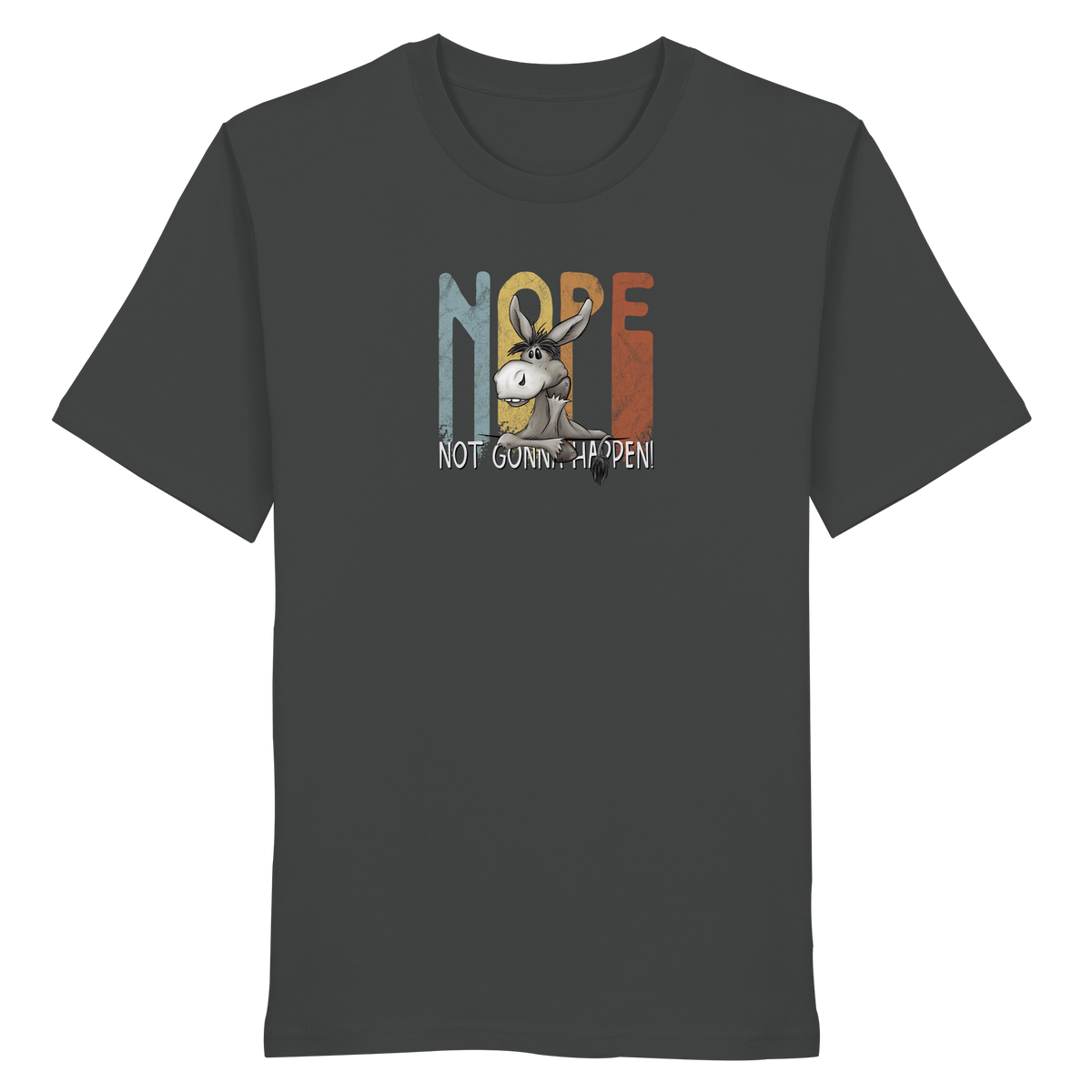 Nope | bockiger Esel - Organic Shirt