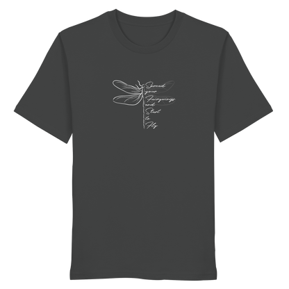 Breite die Flügel aus und flieg los | Libelle - Organic Shirt