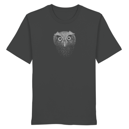 Eule Kritzelkunst Illustration - Organic Shirt