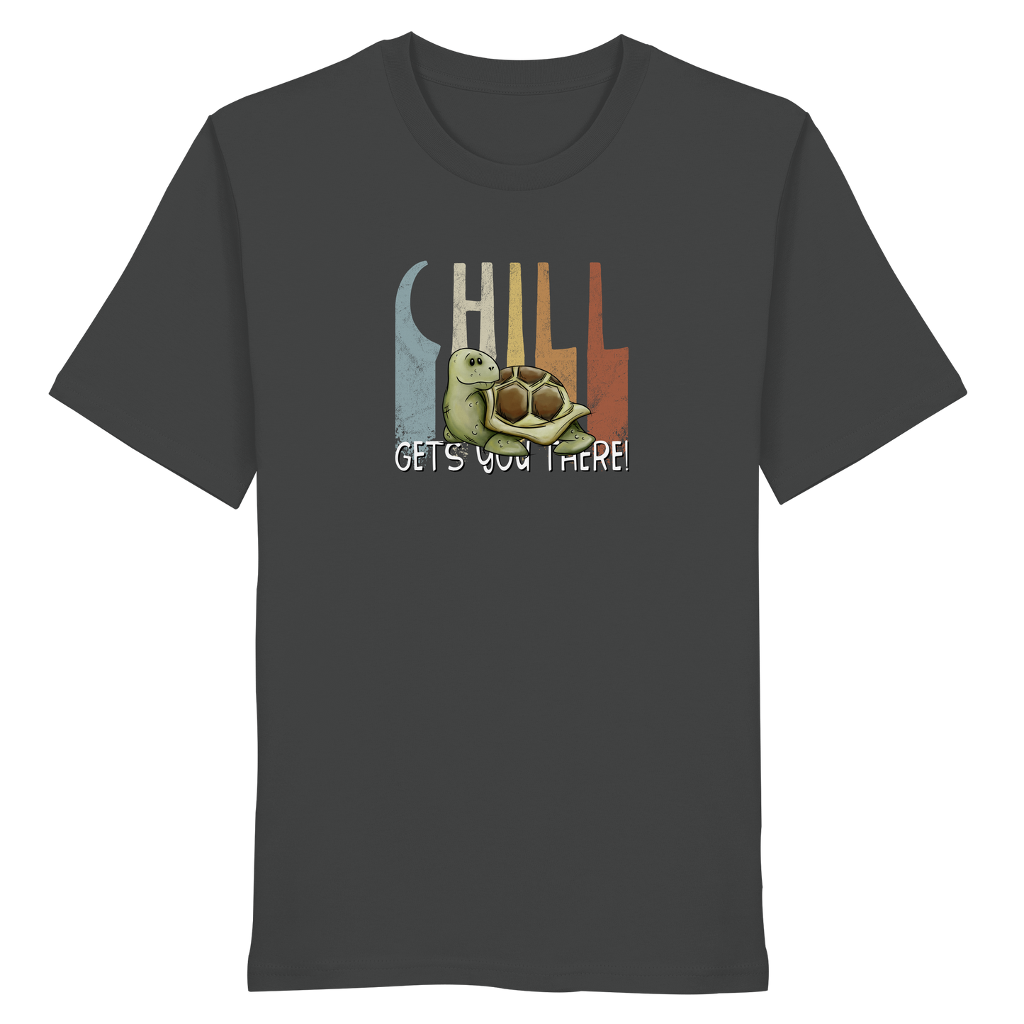 Gechillt gemütliche Schildkröte - Organic Shirt