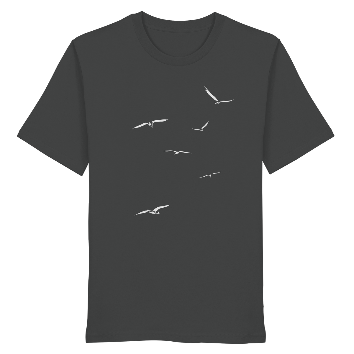 Vogelschwarm – Traum vom Fliegen - Organic Shirt
