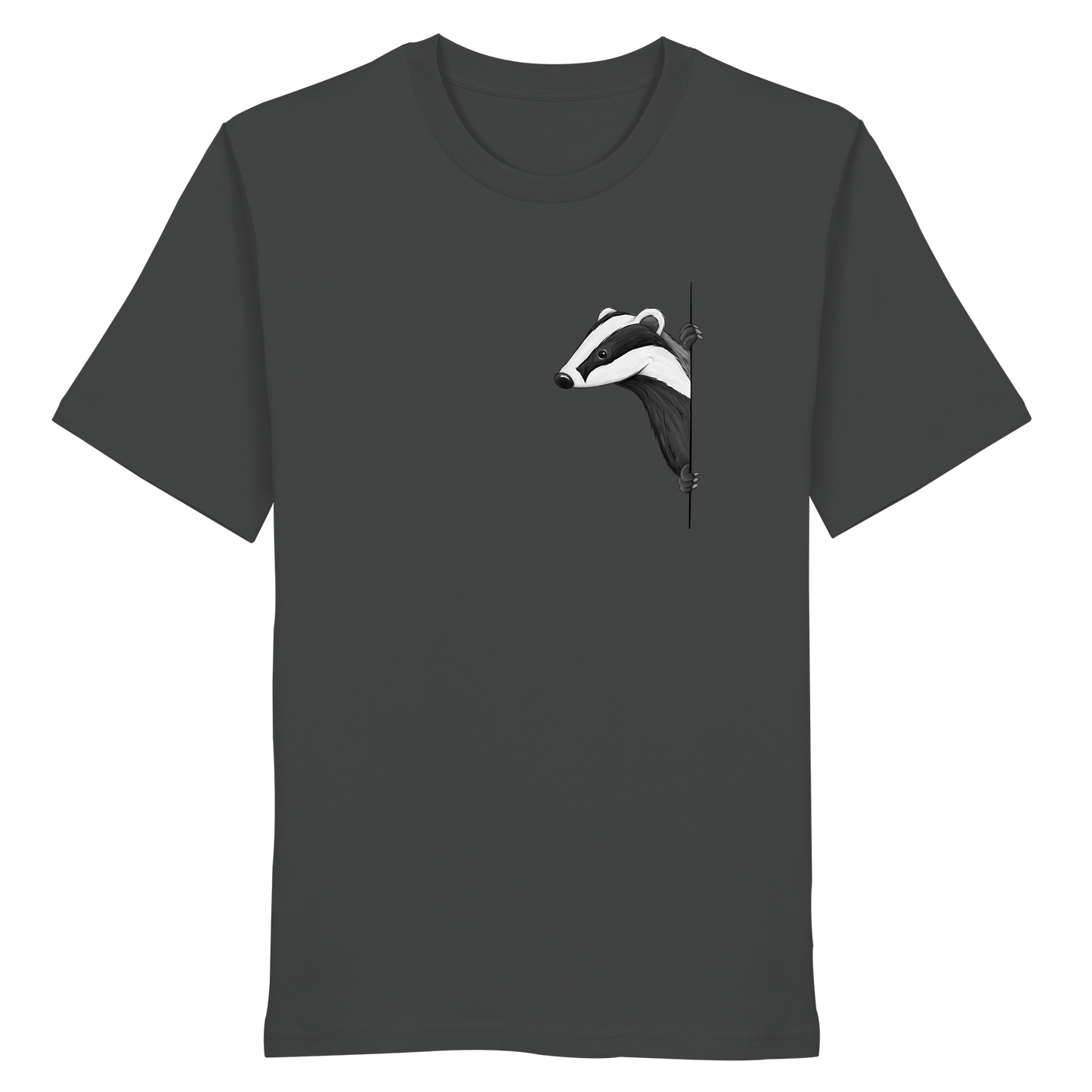 Lässiger Dachs Meister Grimbart - Organic Shirt