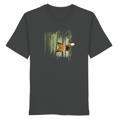 Fuchs im Zwielicht-Wald - Organic Shirt