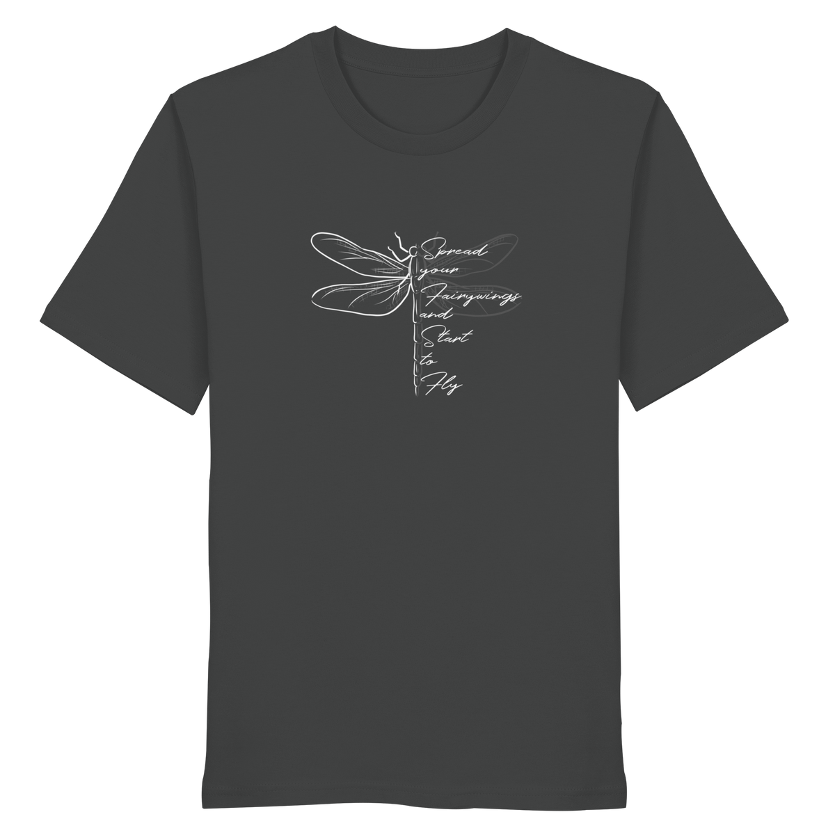 Breite die Flügel aus und flieg los | Libelle - Organic Shirt