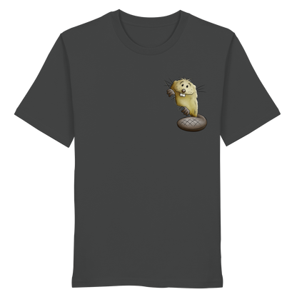 Lustiger frecher Biber - Organic Shirt