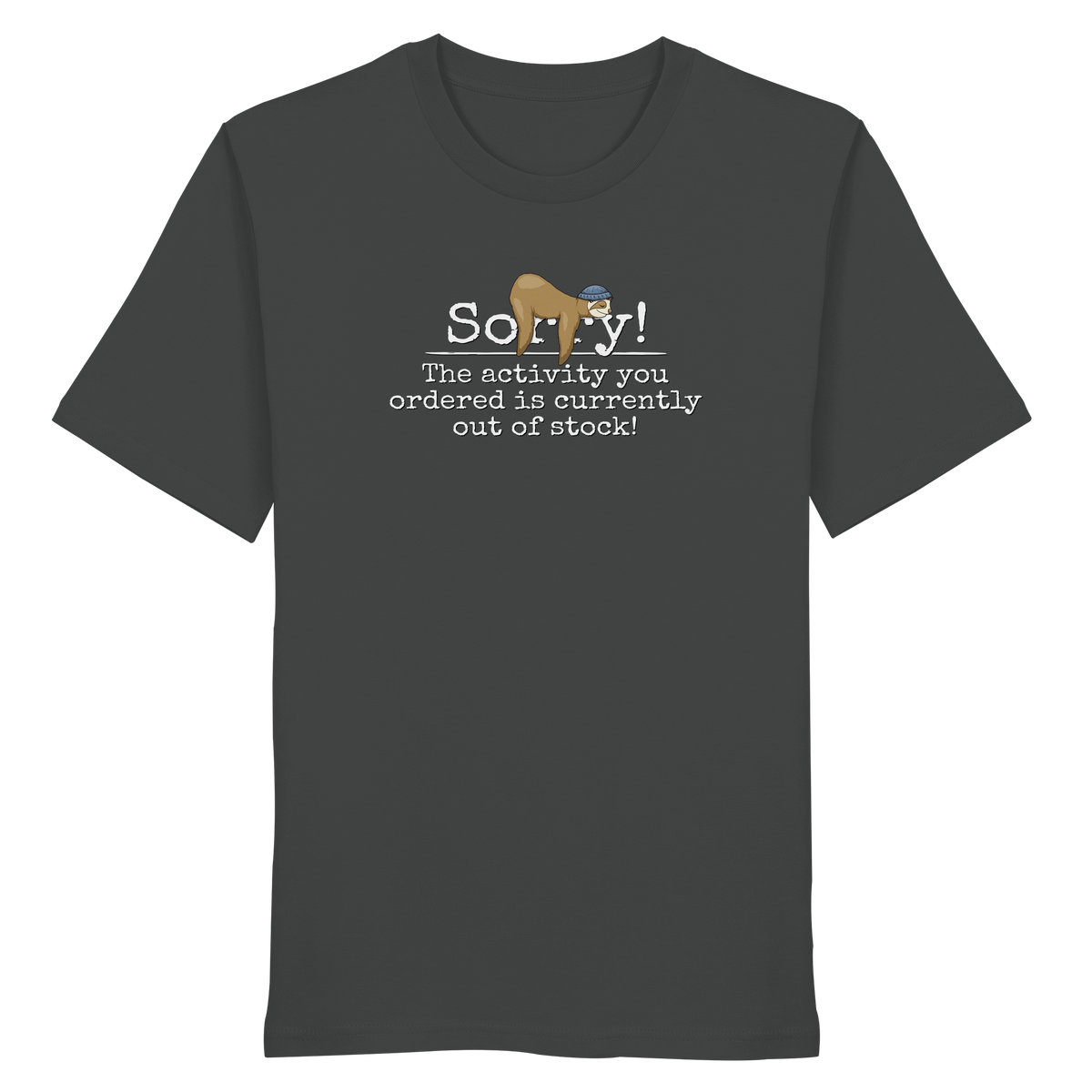 No-Activity Faultier - Organic Shirt
