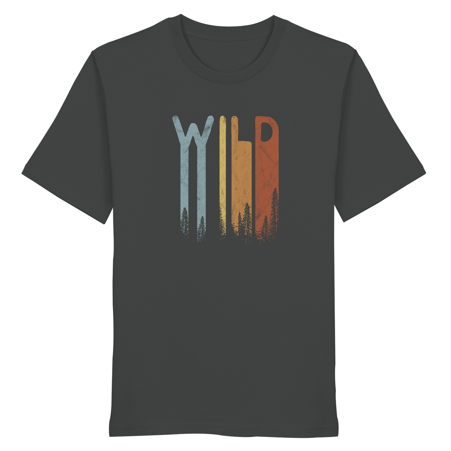 Wild Retro Schriftzug - Organic Shirt