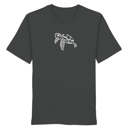 schwimmende Meeres-Schildkröte - Organic Shirt