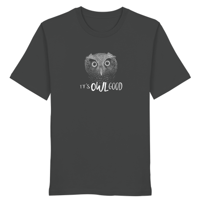 OWL Good | Kritzel-Kunst-Eule - Organic Shirt