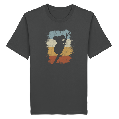 Retro kletternder Koala-Bär - Organic Shirt