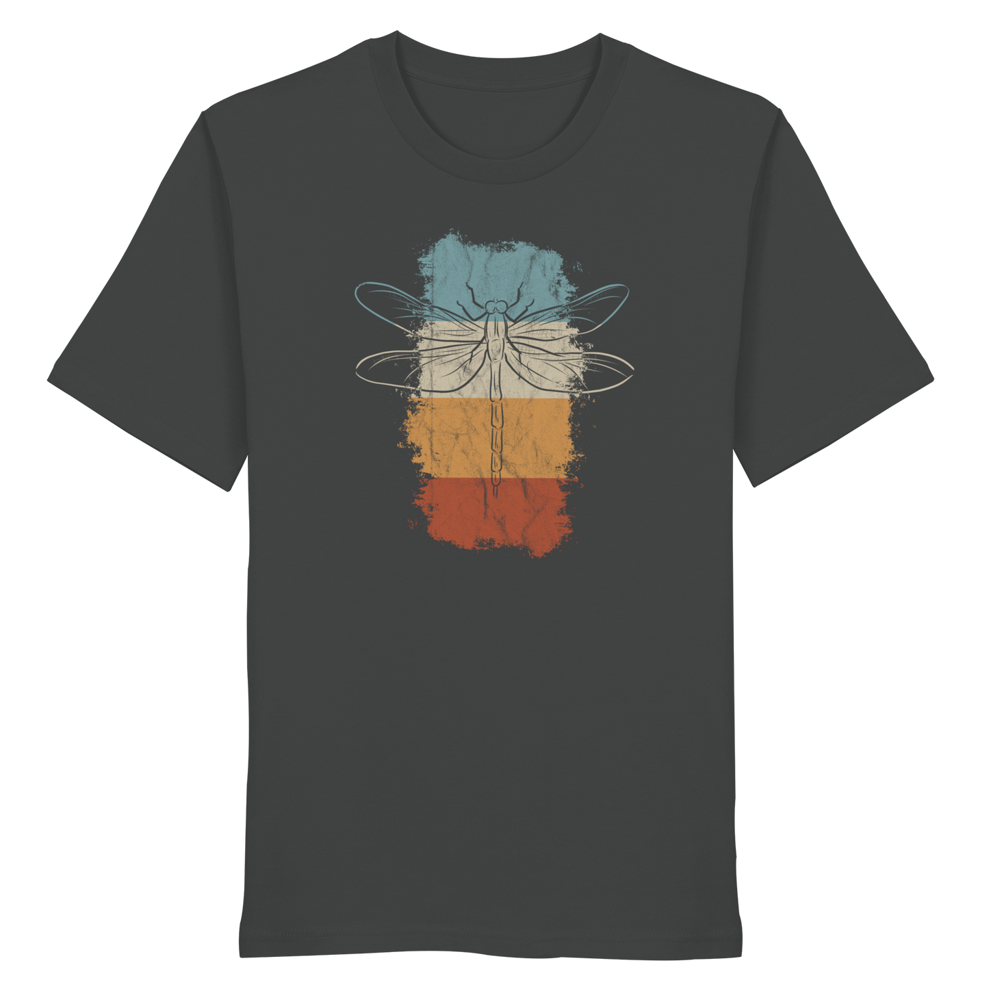 Retro Kunst Libelle | Vintage Dragonfly - Organic Shirt