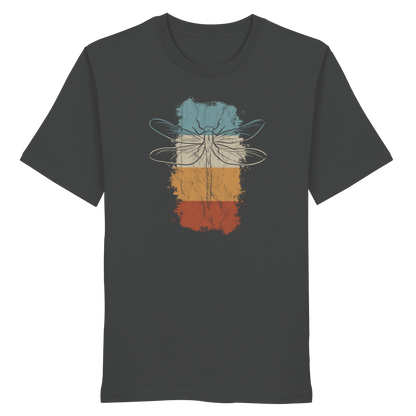 Retro Kunst Libelle | Vintage Dragonfly - Organic Shirt