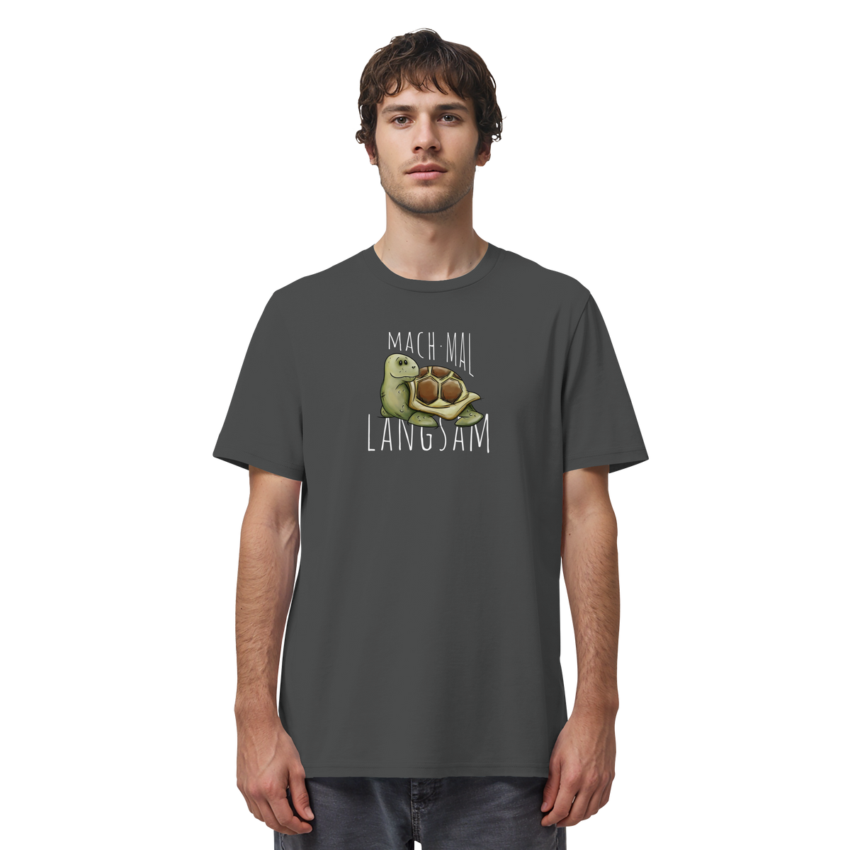 Mach mal langsam Schildkröte - Organic Shirt
