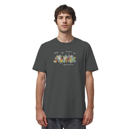 Nope, Nee, Nö Katzen - Organic Shirt