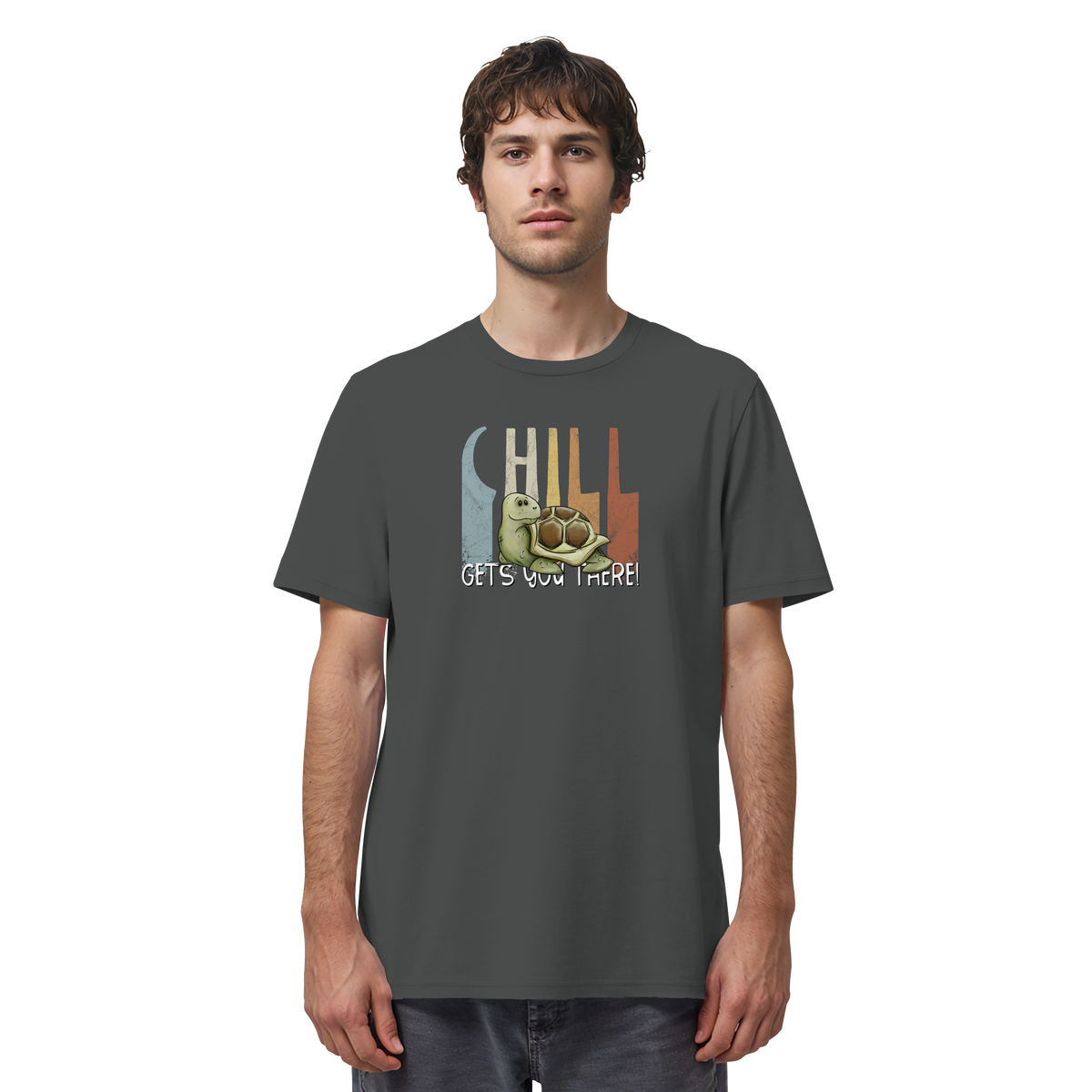 Gechillt gemütliche Schildkröte - Organic Shirt