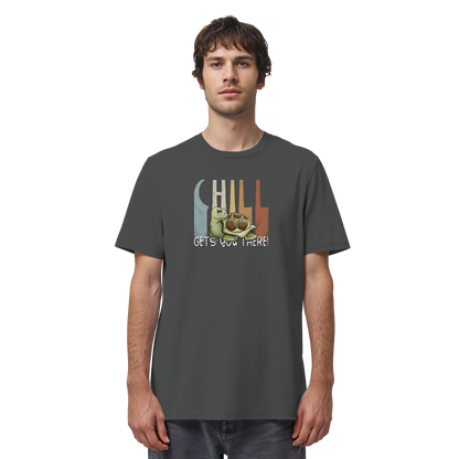 Gechillt gemütliche Schildkröte - Organic Shirt