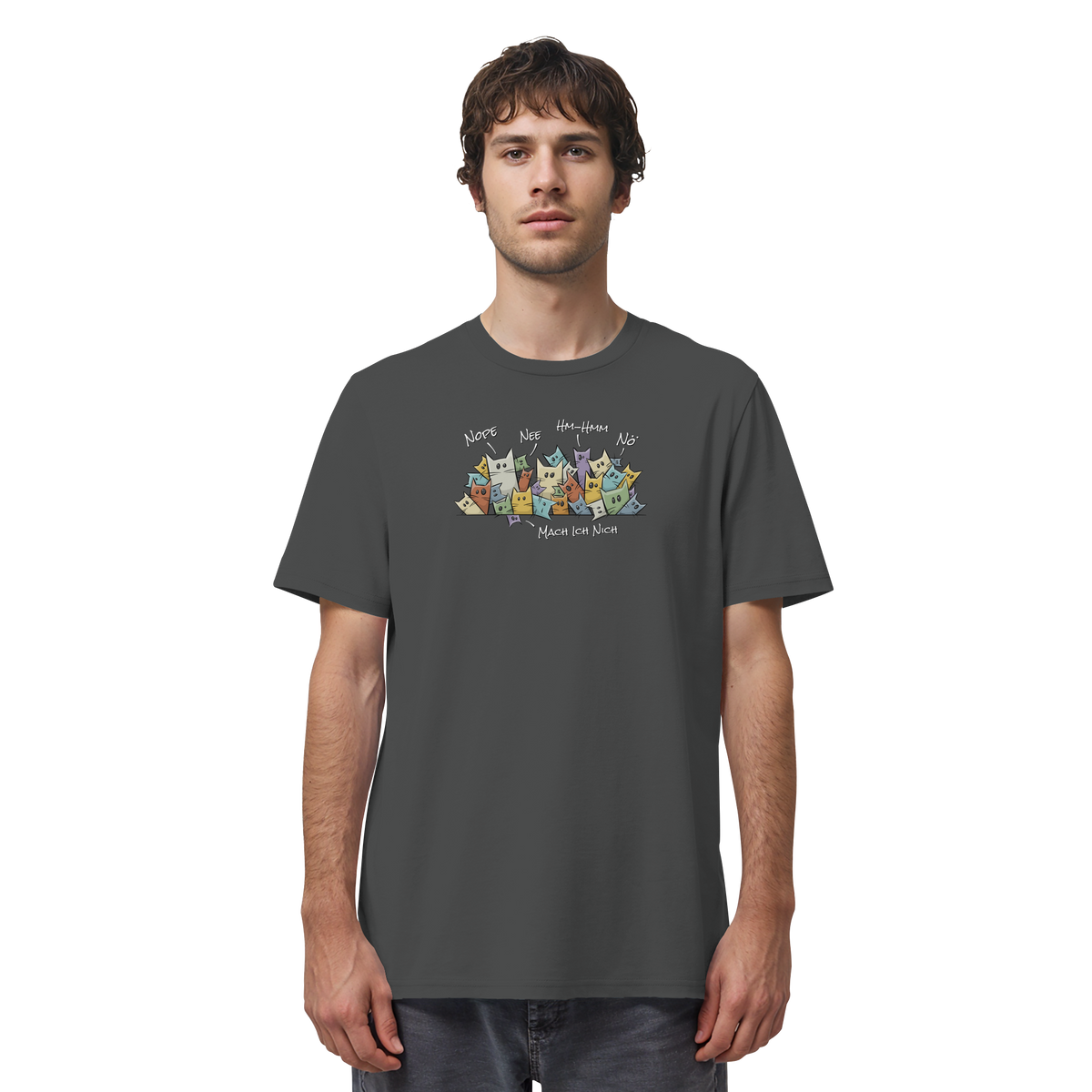 Nope, Nee, Nö Katzen - Organic Shirt