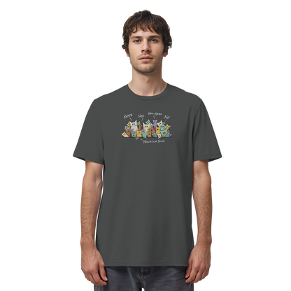 Nope, Nee, Nö Katzen - Organic Shirt