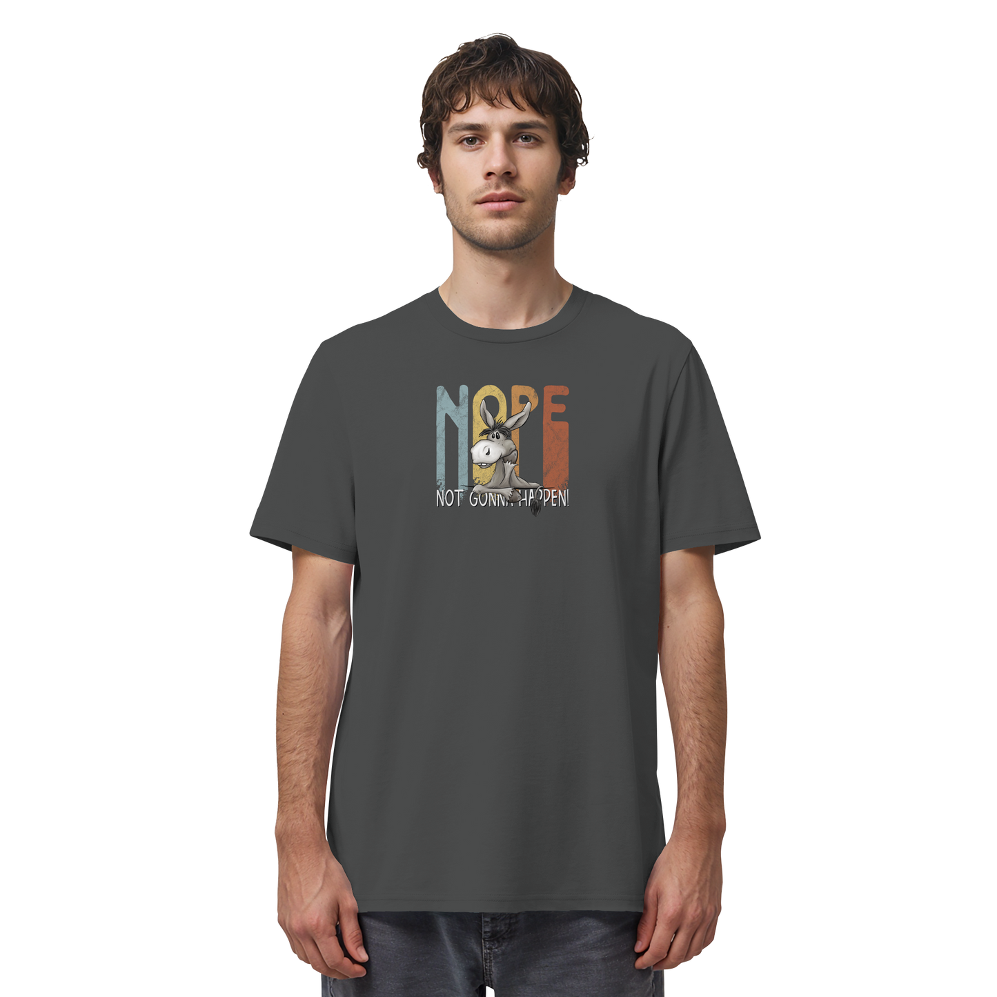 Nope | bockiger Esel - Organic Shirt