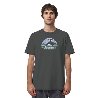 Retro Tiefsee Schwertwal Orca - Organic Shirt