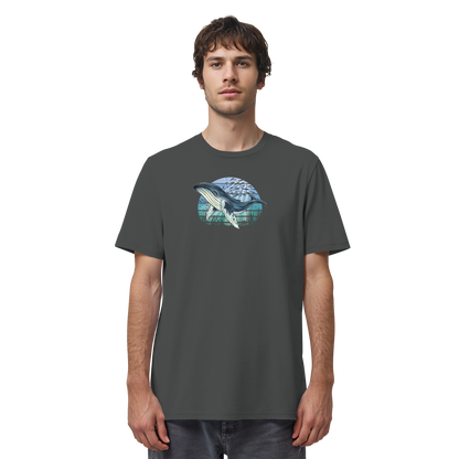 Retro Unterwasser Buckelwal - Organic Shirt