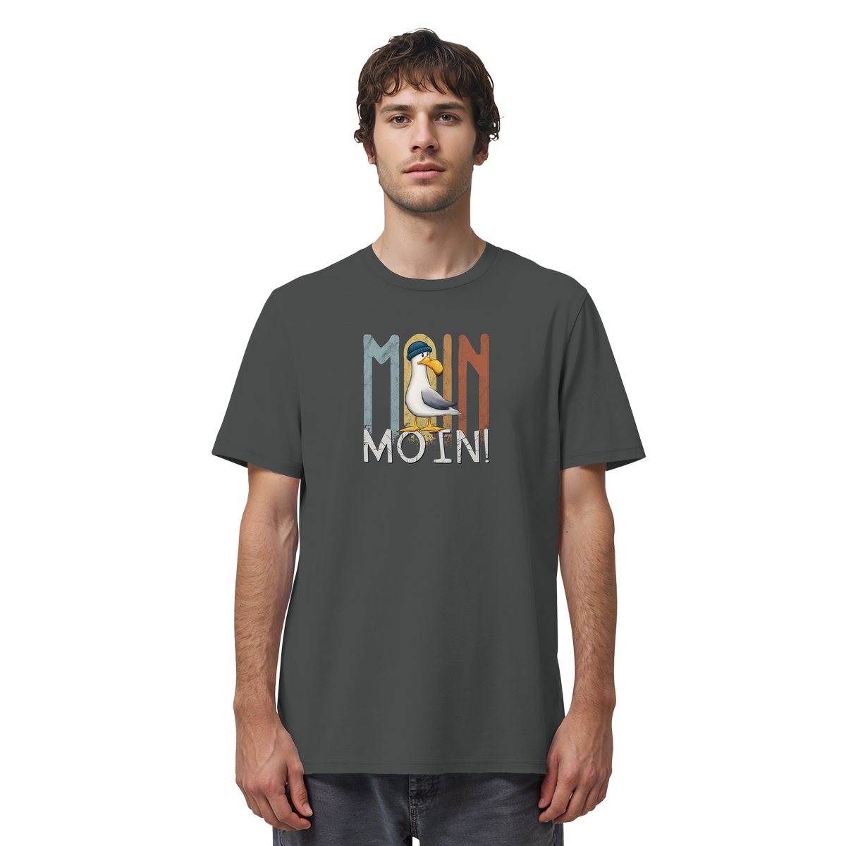 Moin Moin norddeutsche Möwe - Organic Shirt