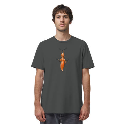 Rotes Eichhörnchen hängt ab - Organic Shirt