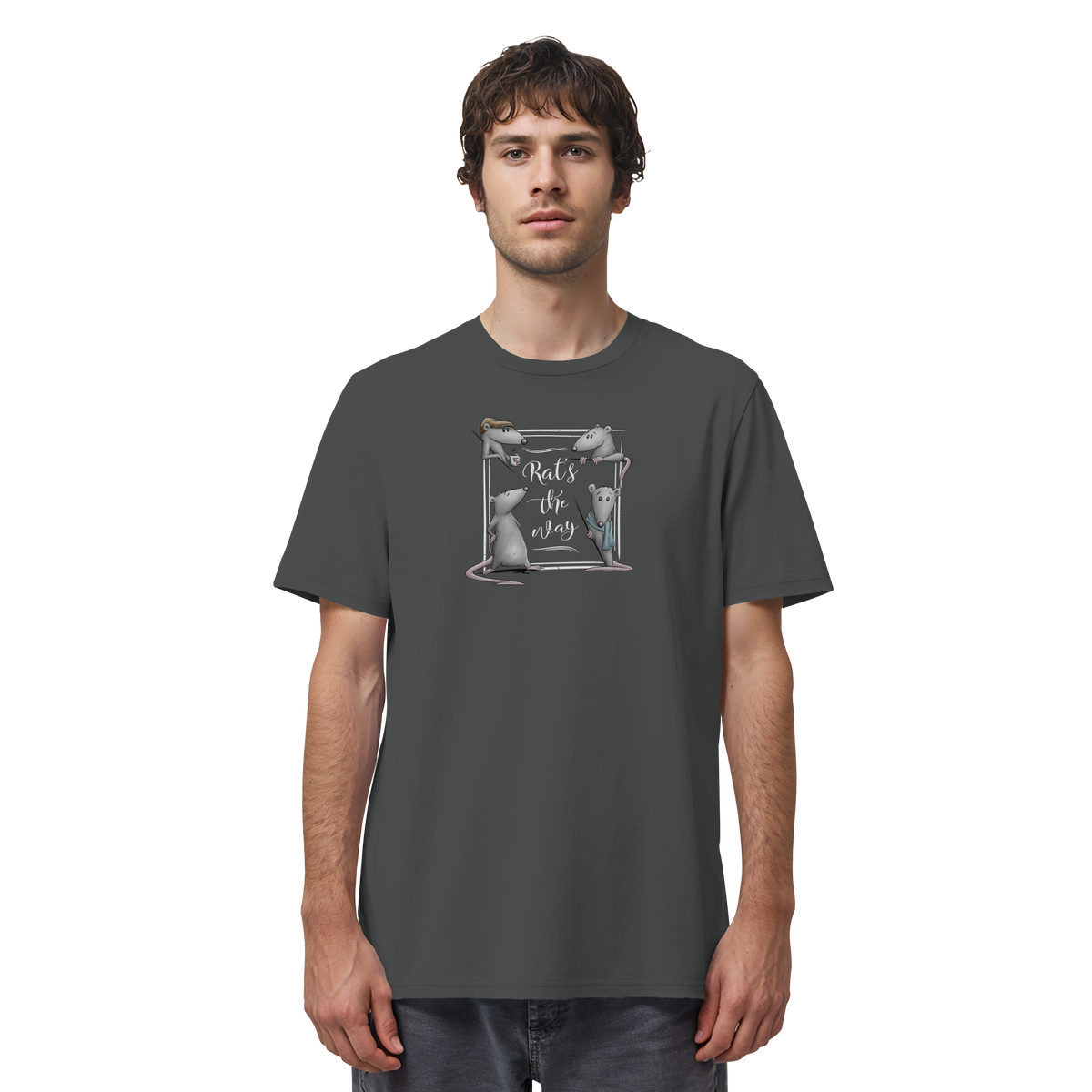 Rat’s The Way Kaffeehaus Ratten - Organic Shirt
