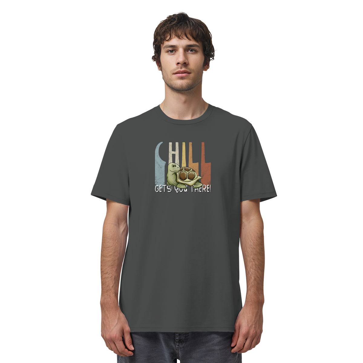 Gechillt gemütliche Schildkröte - Organic Shirt