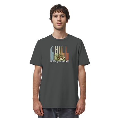 Gechillt gemütliche Schildkröte - Organic Shirt