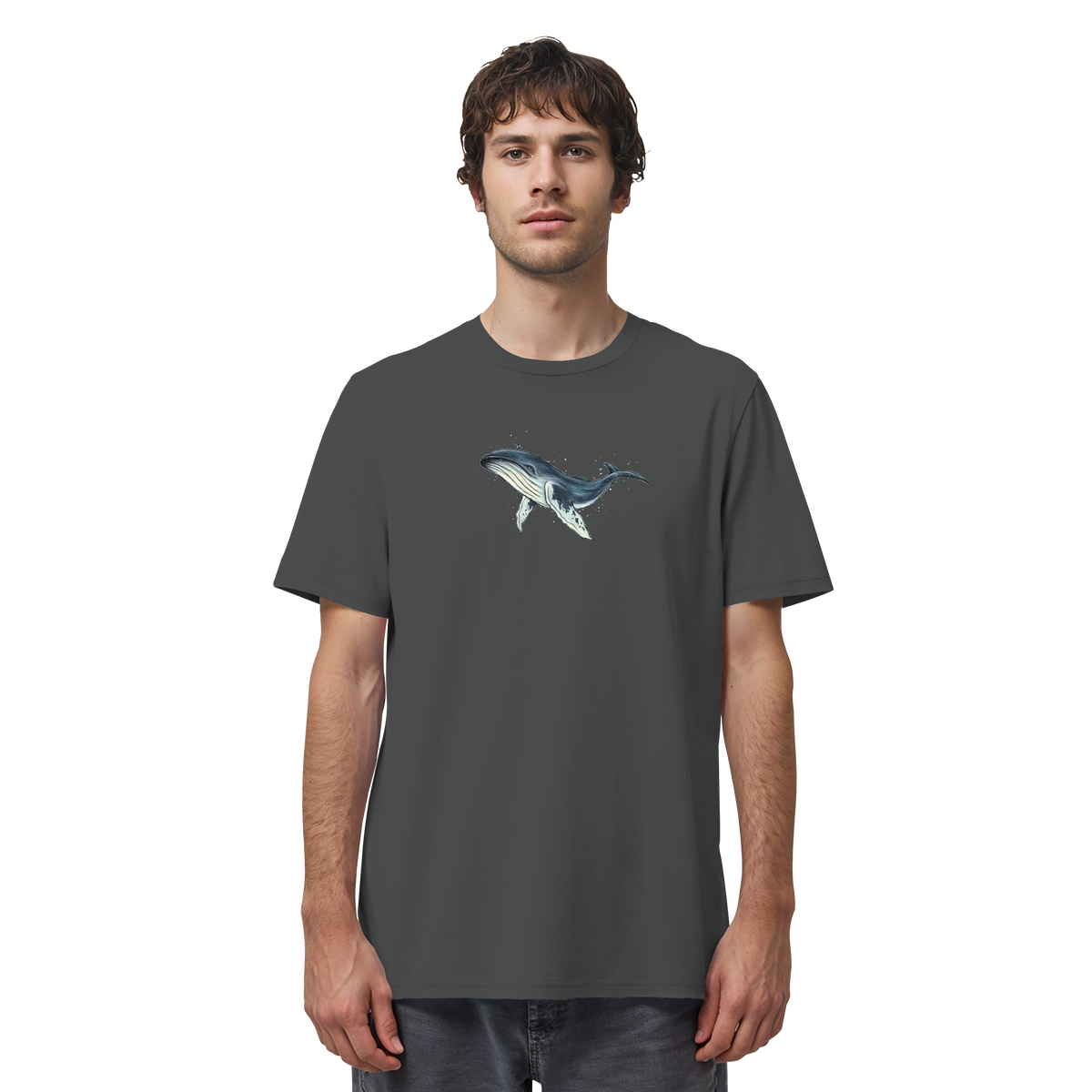Tiefsee Ozean-Riese Buckelwal - Organic Shirt