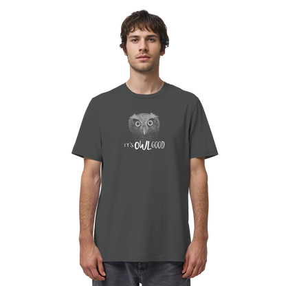 OWL Good | Kritzel-Kunst-Eule - Organic Shirt