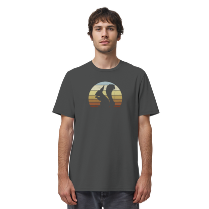 Retro Eichhörnchen Silhouette - Organic Shirt