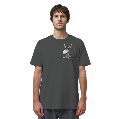 Lustiger lässiger Esel - Organic Shirt