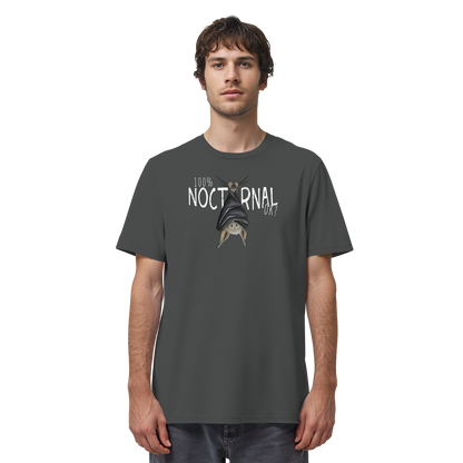 100% nachtaktive Fledermaus - Organic Shirt