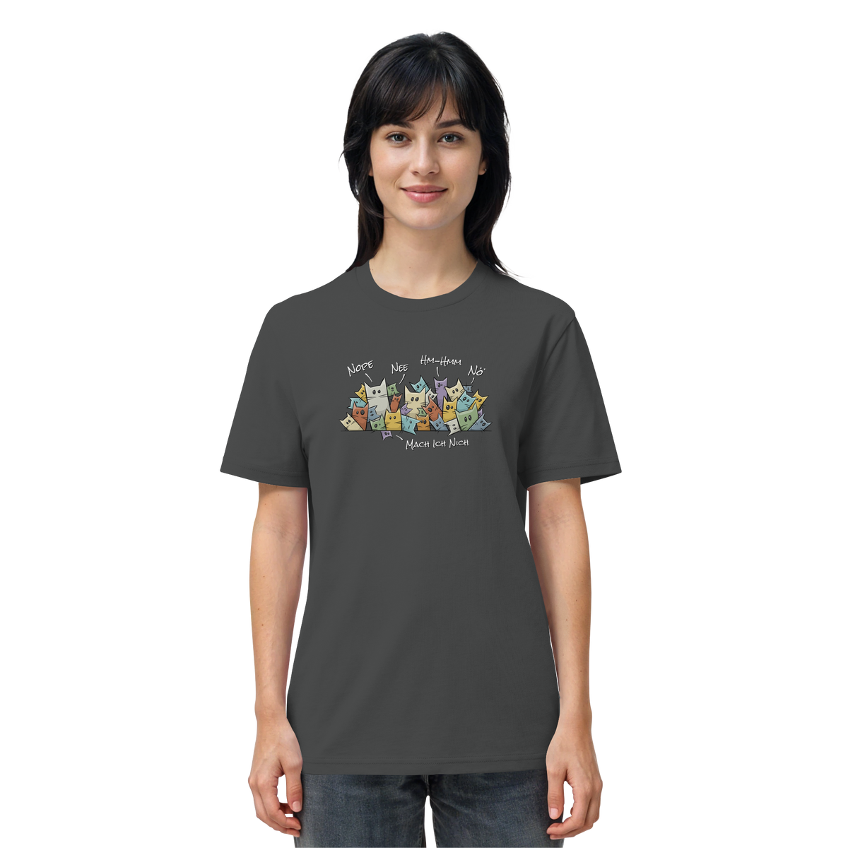 Nope, Nee, Nö Katzen - Organic Shirt