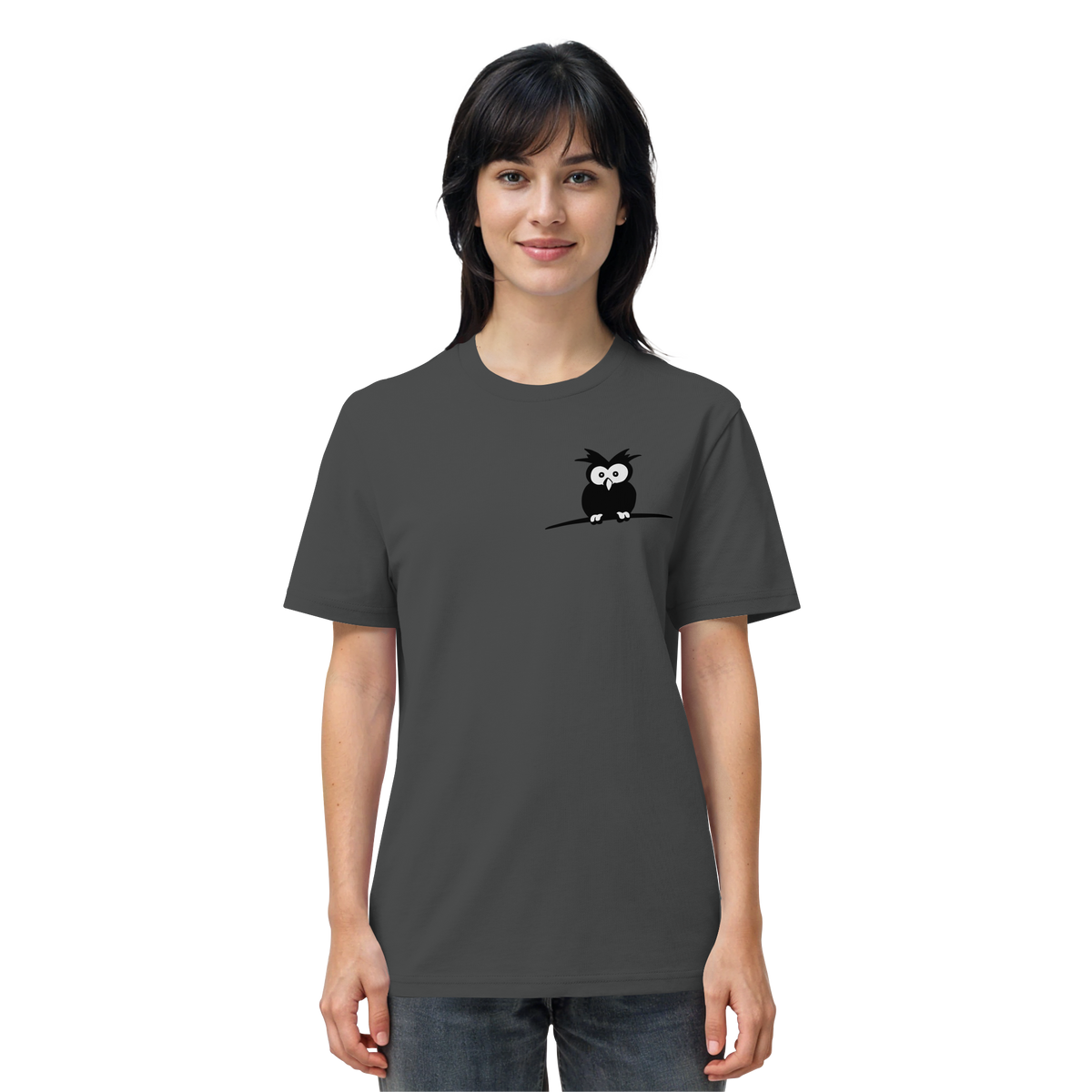 Kleine struppige Eule - Organic Shirt