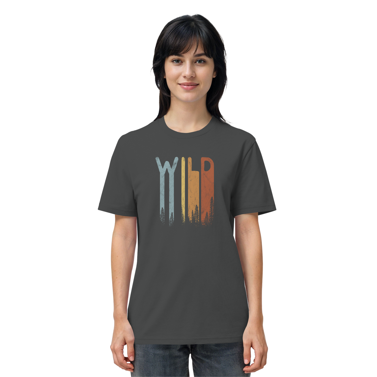 Wild Retro Schriftzug - Organic Shirt