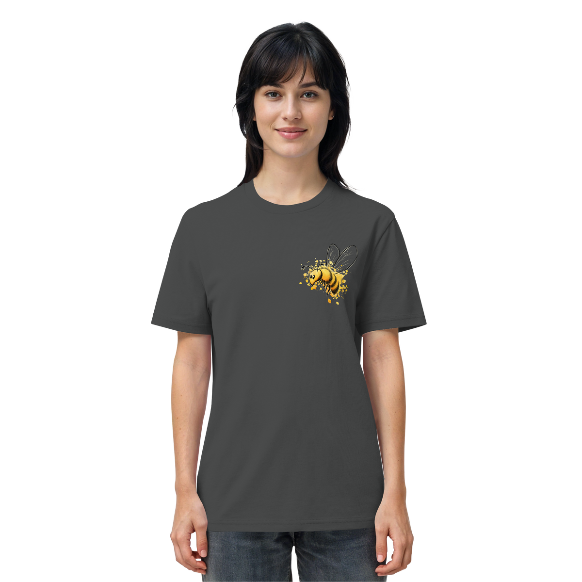 Lässige kleine Honig-Biene - Organic Shirt
