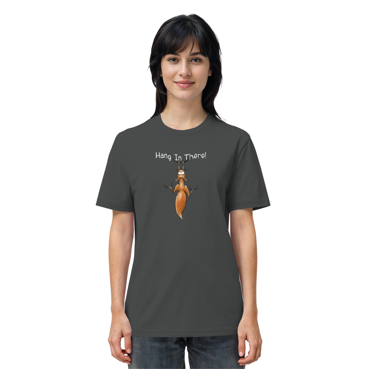 Hang In There | Lässiges Eichhörnchen - Organic Shirt