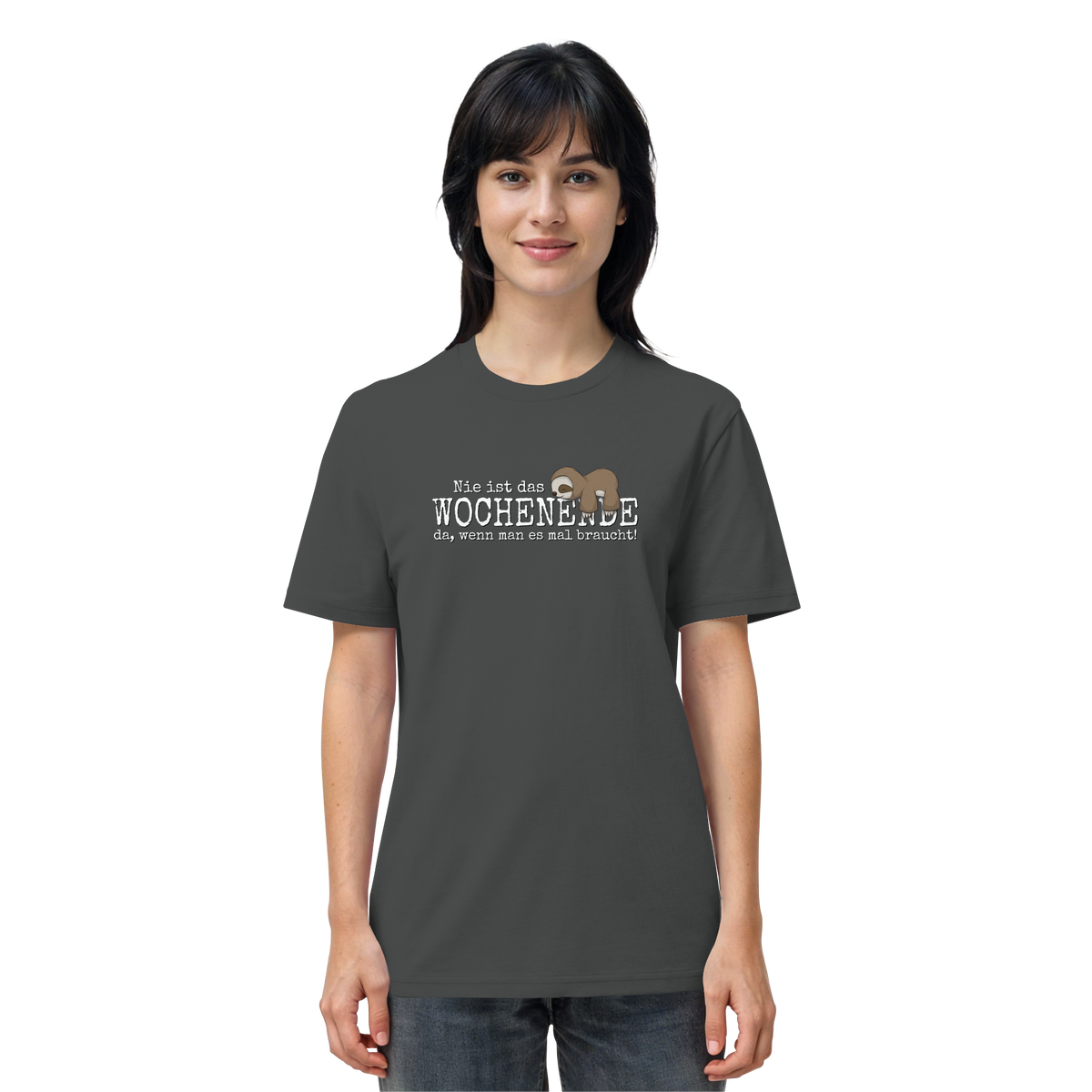 Kawaii Faultier Wochenende - Organic Shirt