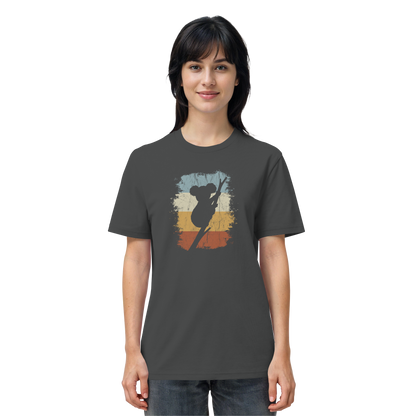 Retro kletternder Koala-Bär - Organic Shirt