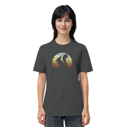 Retro Eichhörnchen Silhouette - Organic Shirt
