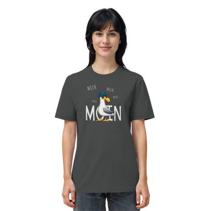 Moin Moin Lässige Hipster Möwe  - Organic Shirt