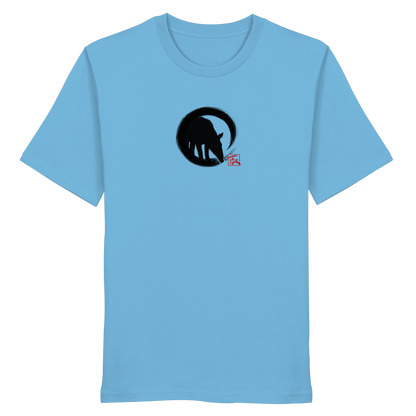 Zen Tapir im japanischen Enso Kreis - Organic Shirt