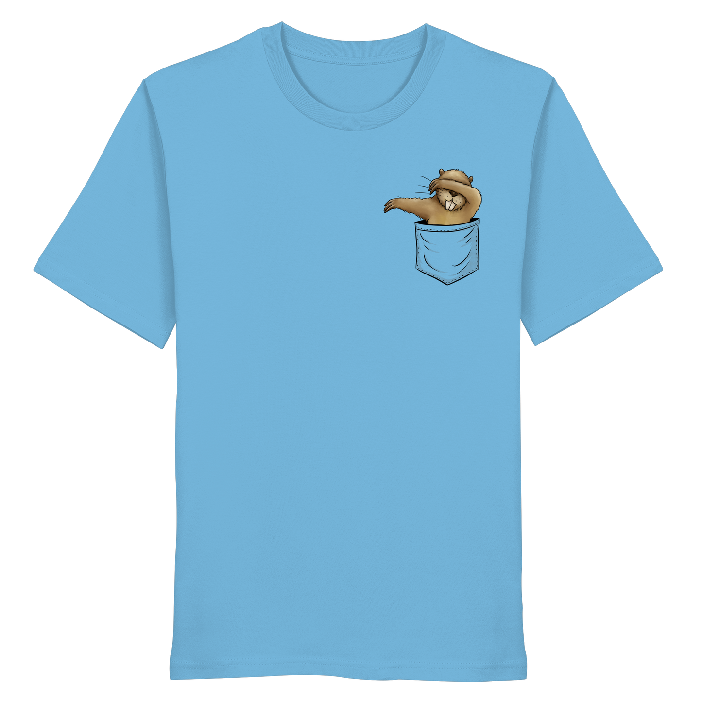 Dabbender Biber in Deiner Tasche - Organic Shirt