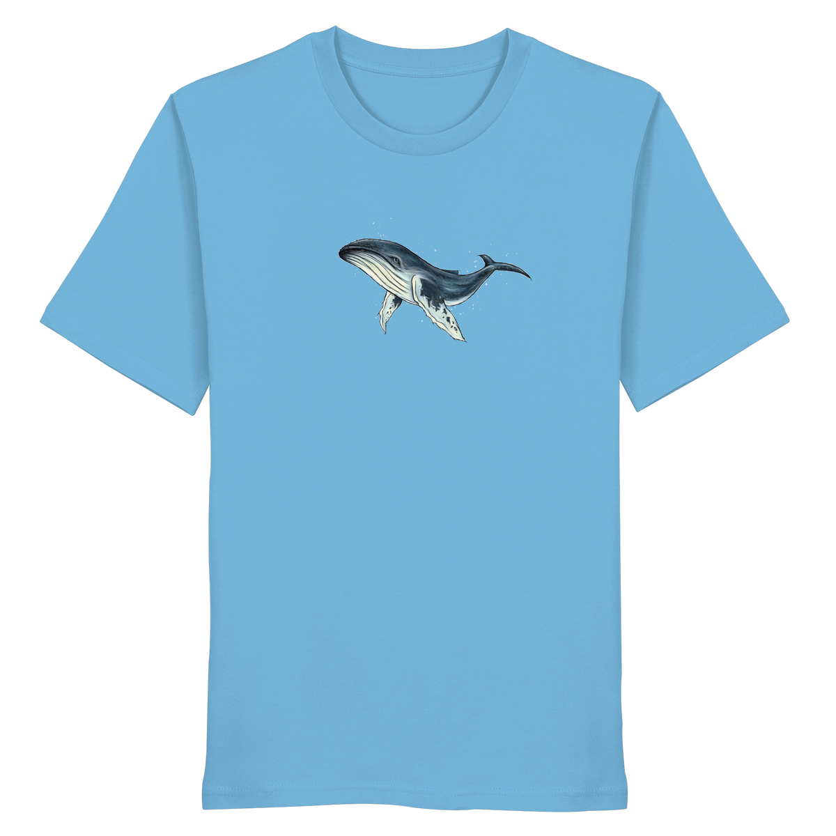 Tiefsee Ozean-Riese Buckelwal - Organic Shirt