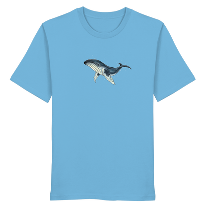 Tiefsee Ozean-Riese Buckelwal - Organic Shirt