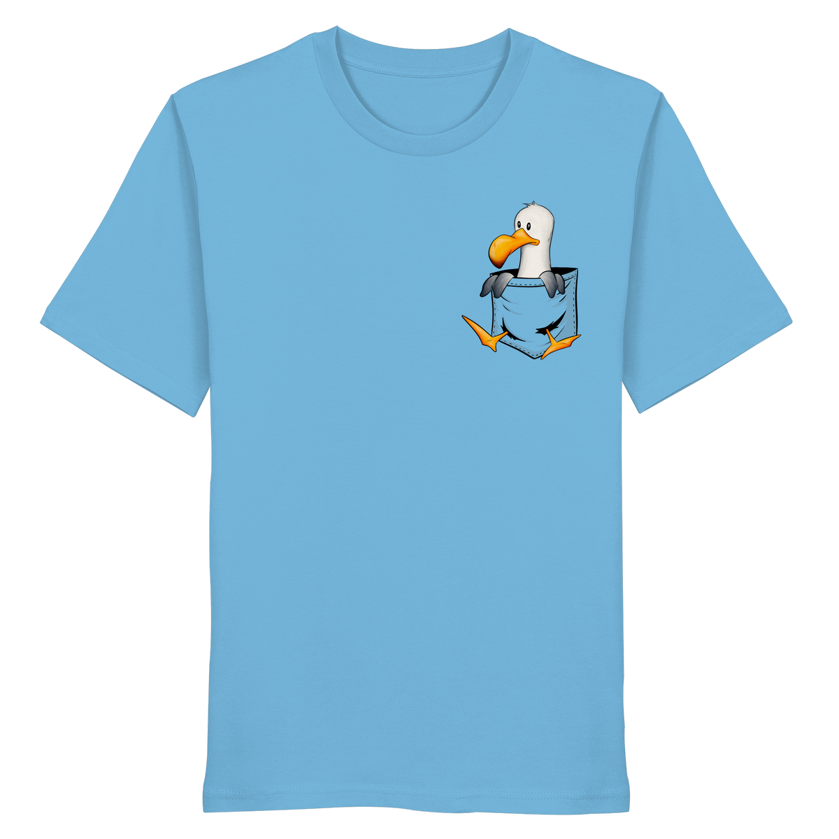 Kleine Möwe In Deiner Tasche - Organic Shirt
