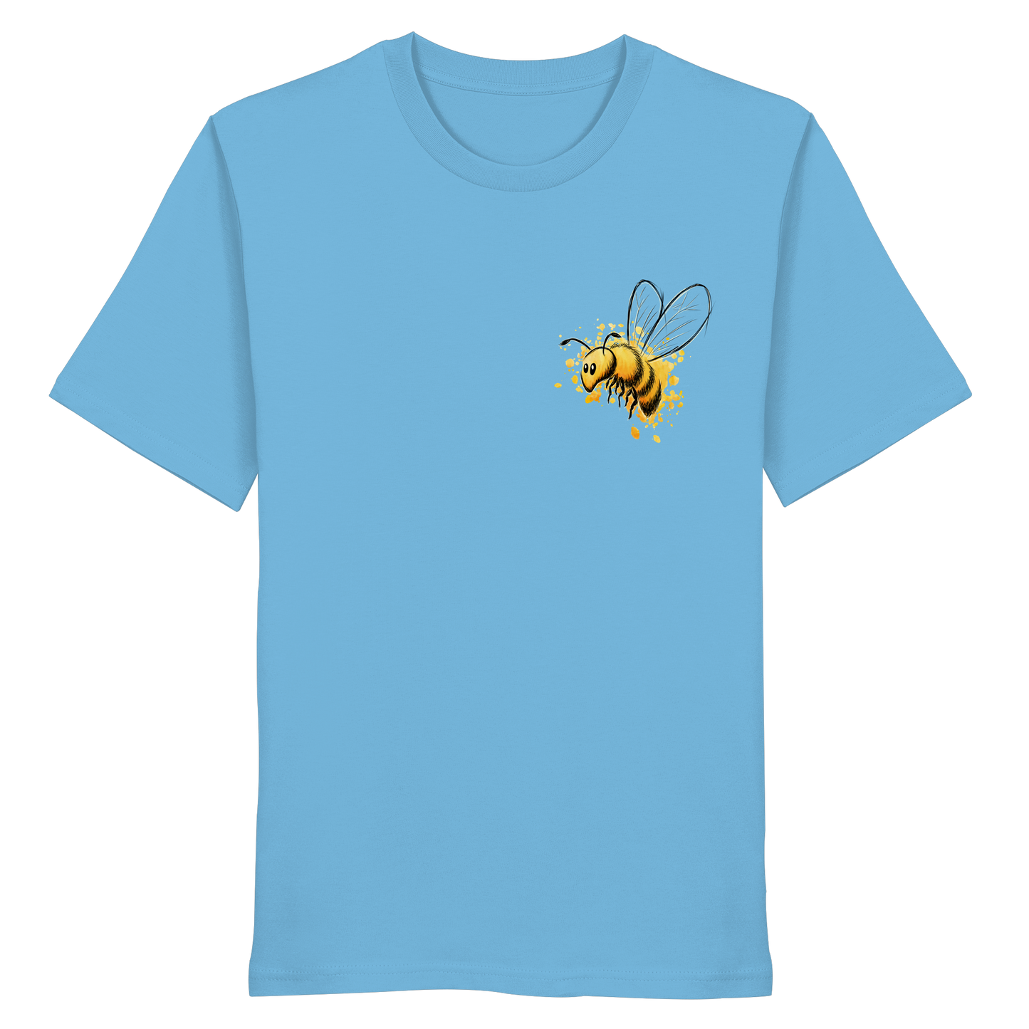 Lässige kleine Honig-Biene - Organic Shirt